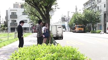 Hot Public BJs On A Bus With School Teen Yuna Satsuki.