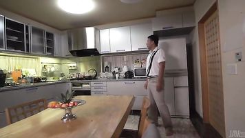 Hot Asian blowjob by steamy Ryouka Shinoda.