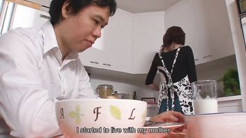 Dominant mother blowjob to son