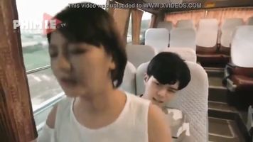 Korean-sex in bus