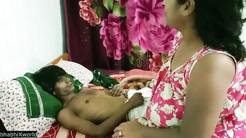 Indian big cock boy fucking beautiful bhabhi at home! Husband don't know!!