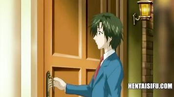 Horny MILF Caught Masturbating And Seduces Step Nephew- Hentai With Eng Subs