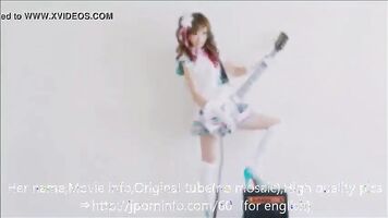 Slender cute girl,Cosplay gyaru,Japanese young skinny bitch.