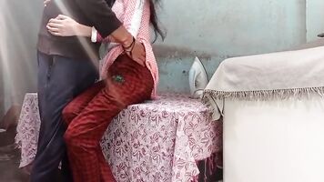 Indian villager couple desi sex with hindi audio