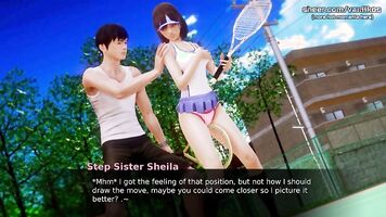 Waifu Academy | Naughty Asian Teen Step Sister Sits On Step Brother's Cock While Step Mom Is Making Dinner | My sexiest gameplay moments | Part #32