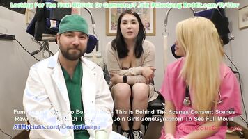$CLOV - Busty Asian Mina Moon Gets Humiliating Gyno Exam Required For New Students By Doctor Tampa & Nurse Destiny Cruz! Tampa University Entrance Physical movies @ GirlsGoneGyno.com