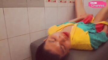 [Hansel Thio Channel] I Will Be Your Talent Vixen - I Napped After Massage And Spa In Relaxation Bathroom Part 4