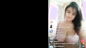 chubby asian with big tits dancing