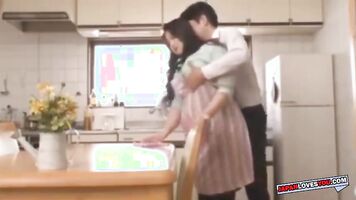 pervert step son tries to fuck everywhere