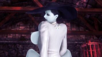 Lady Dimitrescu Reverse Cowgirl | Resident Evil Village Parody