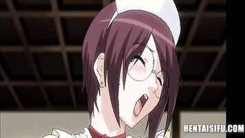 Boy Gets Lucky With 2 MILFs (Maid & School Nurse) - Animated