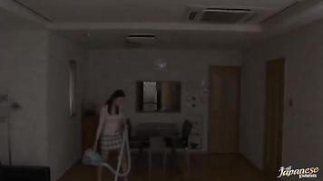 Horny & hot housewife Julia sexy masturbation.
