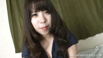 Cute Asian beauty queen loves to ride hard cock.