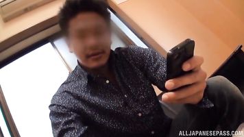 Stunning Ayu Sakurai bonked to intense orgasms.