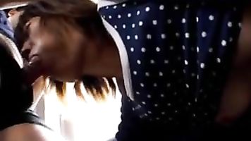 When he is finished the other guy jams his cock in her wet hole and she gets a semi cock ride! She stops and is deep throating both guys and ends up with cum all over her body! Haruka Hirai is a naughty amateur enjoying public sex!.