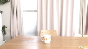Anna Hoshi is a hot mature who loves masturbation and cums hard for the cam.
