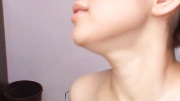 He gets much more than that, as he gets to stuff his cock in her face and in her hairy bush, fucking her doggy style and making her scream before filling her mouth with all the cum he can shoot.