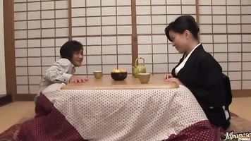Miki Sato Wants To Suck Her Lover's Dick For Dessert.