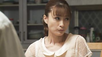 Peeking up Aika Miura's skirt before she's sucking dick.