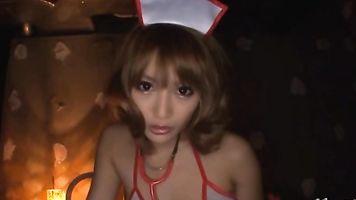Midnight sex nurse Kirara Asuka fucks hard - Japanese Cosplay.