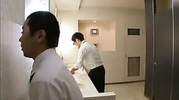 Busty office worker Kokone Mizutani fucked by her boss.