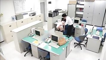 Azumi is looking mighty fine in her office uniform and sexy lingerie. 2