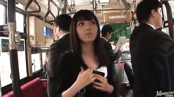 Aino Kishi Asian model gives public sex.