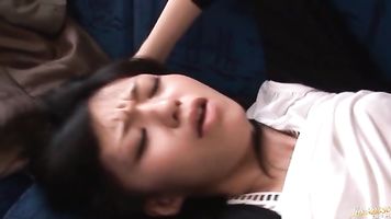Then he takes her doggy style and gets a load of cum on her face!.