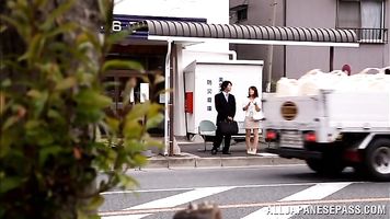 Kinky Japanese milf Nami Hoshino gets pounded in a bus.
