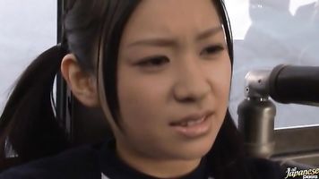 Teen Nana Ogura Fucks A Stranger On A Public Bus.