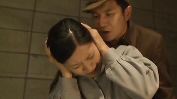 Naughty Asian women in prison camp with shaved pussy nailing - Weird Japan.